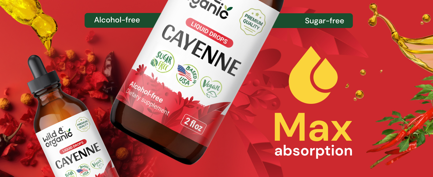 digestive support Cayenne Pepper Tincture cayenne pepper pills