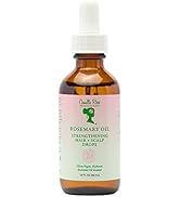 Camille Rose Rosemary Oil Strengthening Hair and Scalp Drops | 1.9 fl oz | Castor Oil, Peppermint...