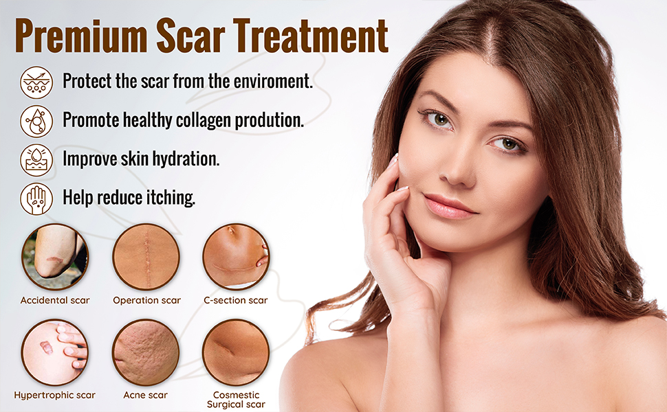 scar away silicone scar sheets