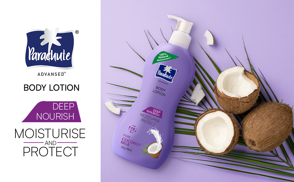 parachute advansed body lotion