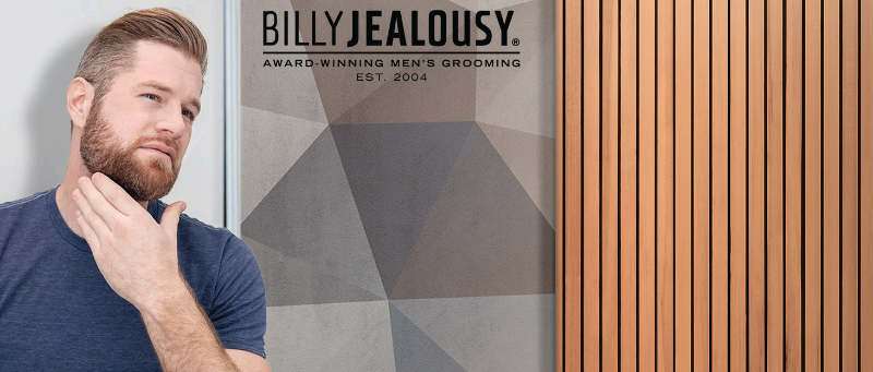 billy jealousy men grooming brand beard oil conditioner shampoo tattoo