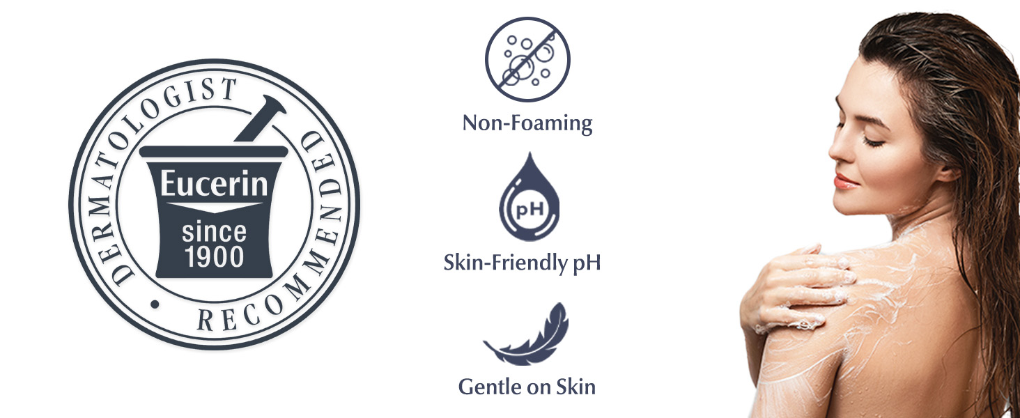 Dermatologist recommended, non-foaming, skin-friendly pH, gentle on skin