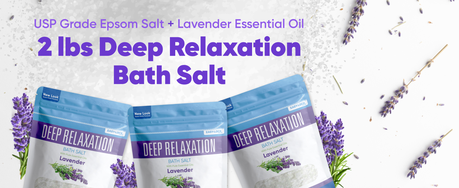 2-Lbs Deep Relaxation Bath Salt