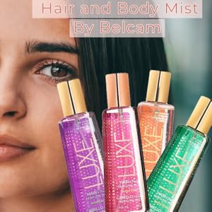 Hair and body mist by Belcam BTS 2023