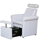 Buy-Rite Salon & Spa Equipment Mona Lisa Plumb Free Pedicure Chair, No Plumbing Pedicure Station ...