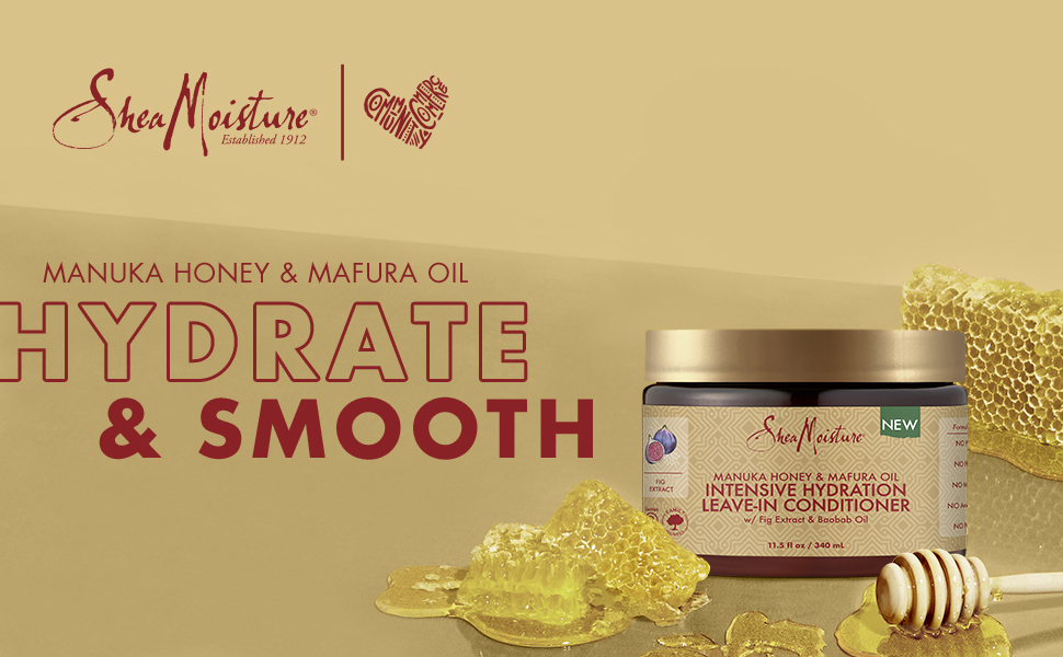 SHEAMOISTURE MANUKA HONEY & MAFURA OIL INTENSIVE HYDRATION LEAVE-IN CONDITIONER