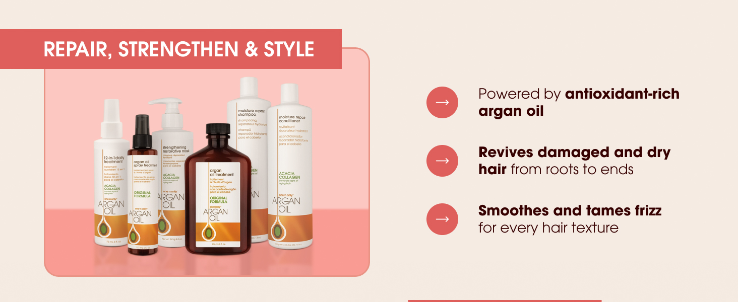 repair damaged hair argan oil