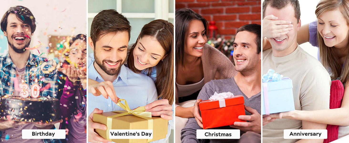 Anniversary, Sweetest Day, Valentine's Day, Birthday Gifts for Husband, Boyfriend, Fiance, Couples
