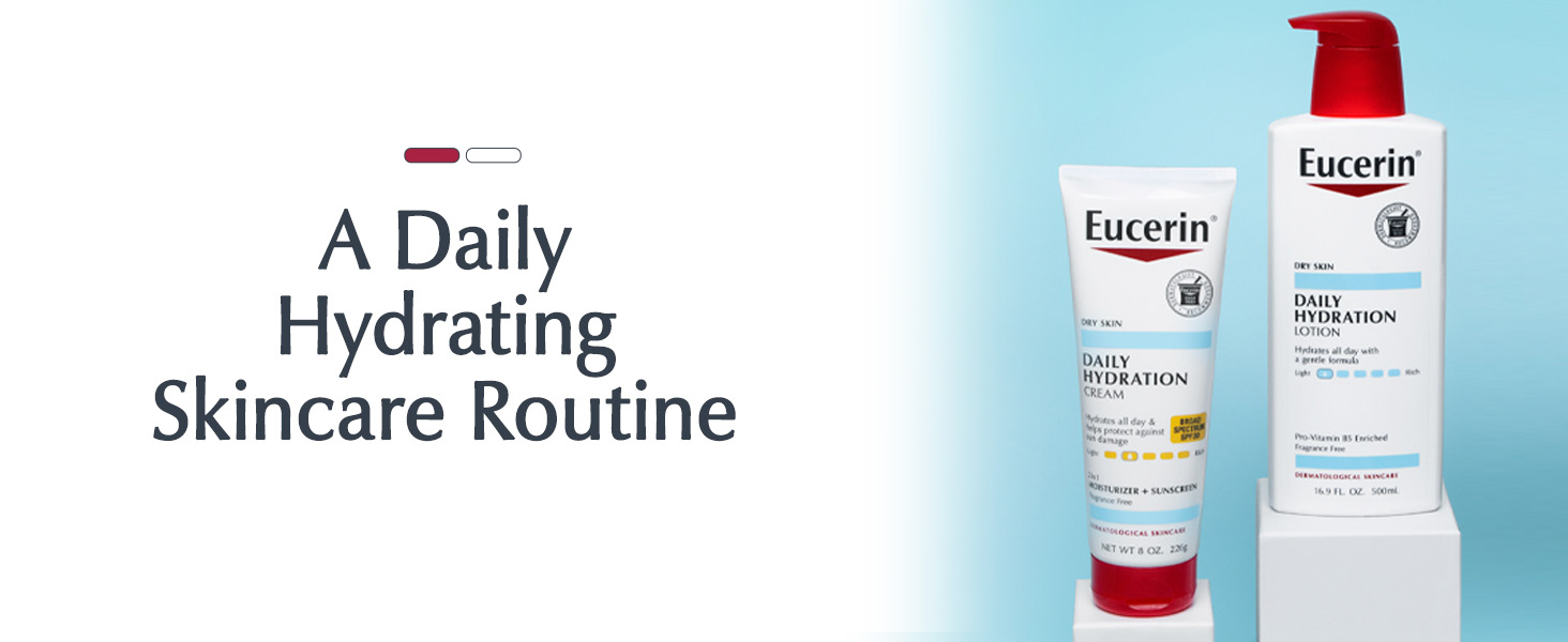A daily hydrating skincare routine