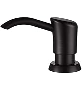 GAGALIFE Soap Dispenser for Kitchen Sink, ABS in Counter Soap Dispenser(Oil Rubbed Bronze), with ...