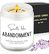Farewell Gifts Candle Smells Like Abandonment, Going Away Gift for Friend, Moving Away Candle, Co...