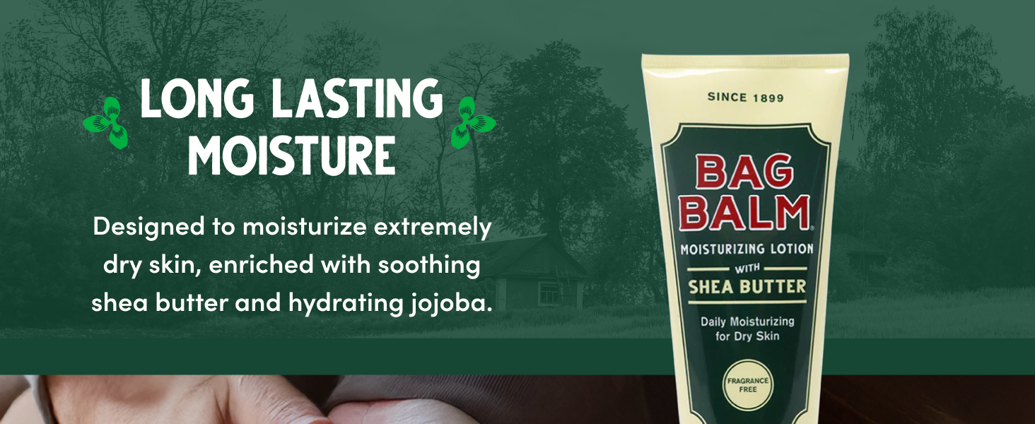 Bag Balm Moisturizing Lotion with Shea Butter