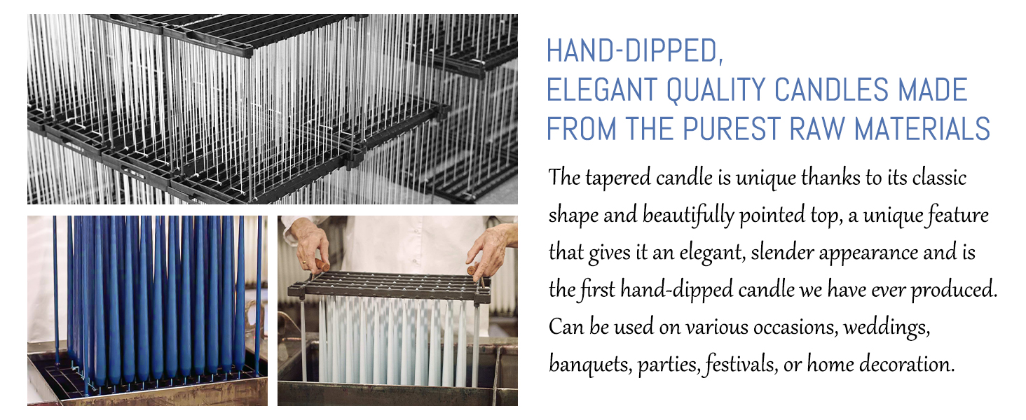 Classic Taper for Hand Poured Candles