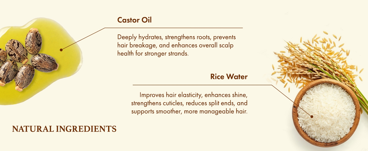 Castor Oil & Rice Water