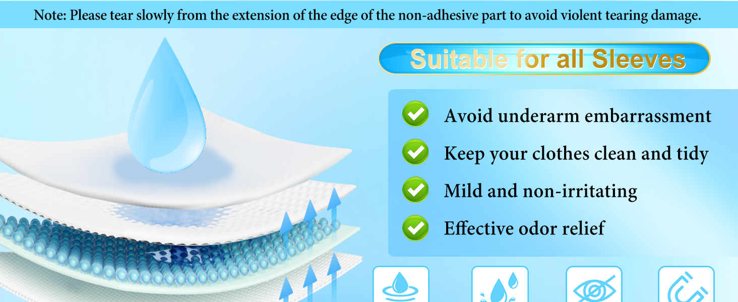 underarm sweat pads