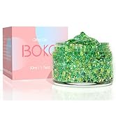 Boko 50ML Body Glitter Gel, Green St. Patrick's Day Mermaid Chunky Glitter Gel for Face Hair Body...