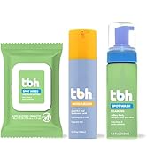 TBH Kids & Teen Skin Cleansing Set – Face Wash, Wipes & Oil-Free Moisturizer with Vitamin C, Hyal...