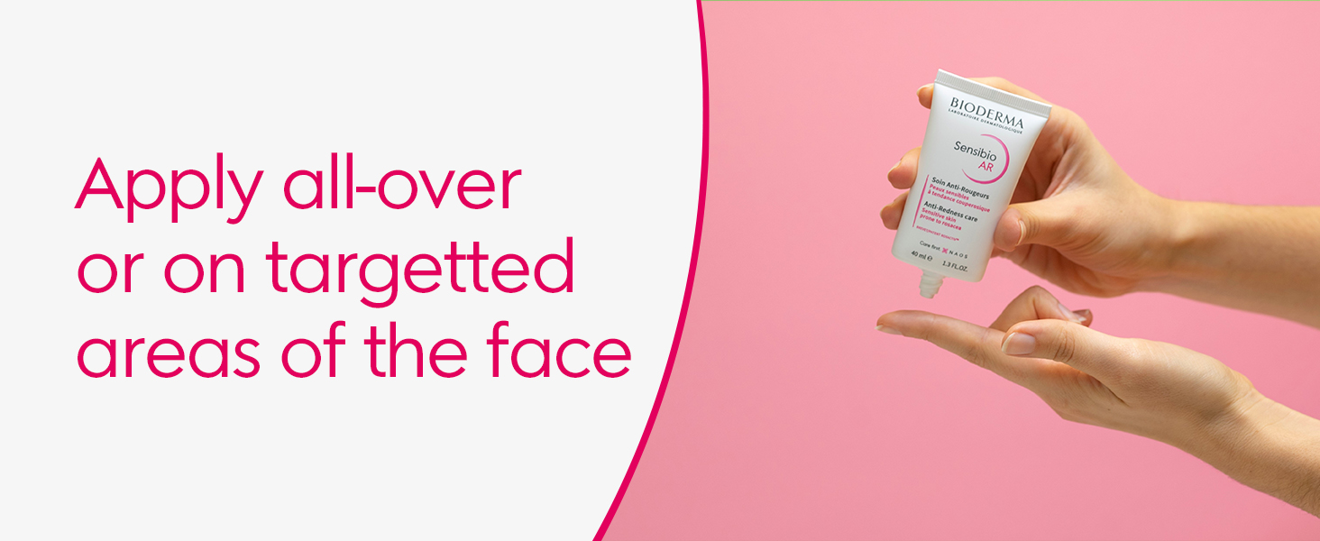 Apply all over or on targeted areas of the face