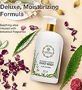THERAPINA Aromatherapy Luxury Liquid Hand Soap – Vegan, Moisturizing Hand Wash with Aloe Vera, Bo...