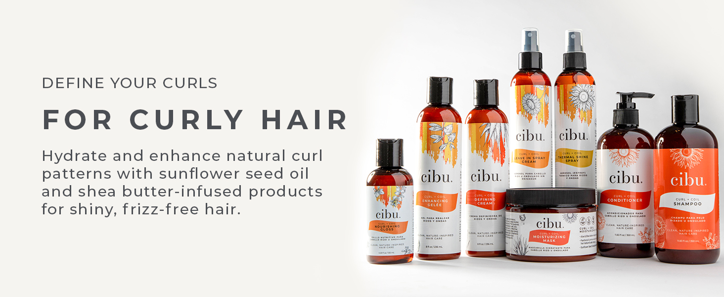 cibu shampoo and conditioner cibu for damaged dry, colored, frizzy, curly hair, all hair types