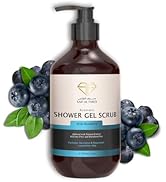 SAIF AL FARES Shower Gel Scrub Alcohol Free, Infused with Natural Extract Exfoliating, Revitalisi...