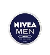 NIVEA MEN All Purpose Crème (150ml), Light Non-Greasy Moisturiser for Face, Body and Hands with V...