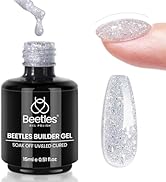 Beetles Builder Gel for Nails-Dusk Pact 0.5 oz 8 in 1 Nail Thickening Strengthening Building Apex...