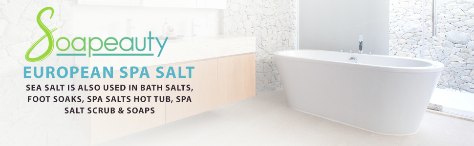European spa salt Medium-grain 