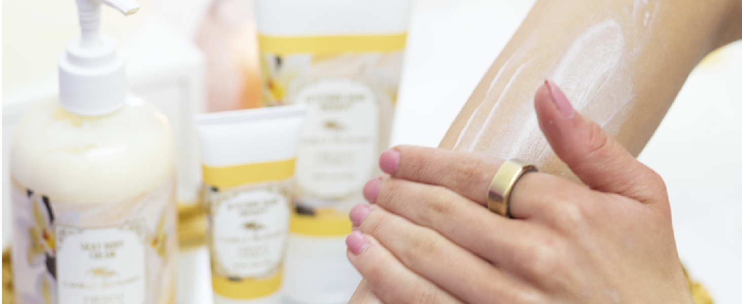 camille beckman hand therapy, glycerine hand cream, moisturizing hand cream, hand cream dry hands