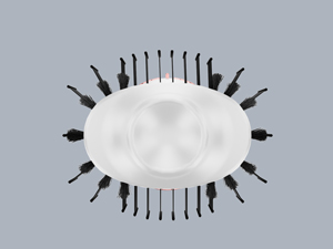 Hair Dryer Brush, Blow Dryer Brush - 1400W Hot Hair Brush Style