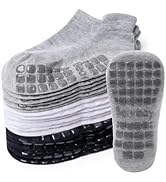 Bearbay Baby Non Slip Ankle Socks with Grippers for 0 Months-7 Years Old Walking Socks