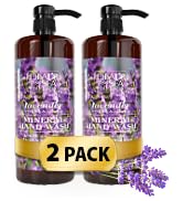Dead Sea Collection Lavender Oil Liquid Hand Soap - Moisturizing Gel Hand Soap with Pump - Nouris...