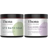Organic Sitz Bath & Calming Soak Bundle for Postpartum Moms – Gentle Recovery Gift for Relaxation...