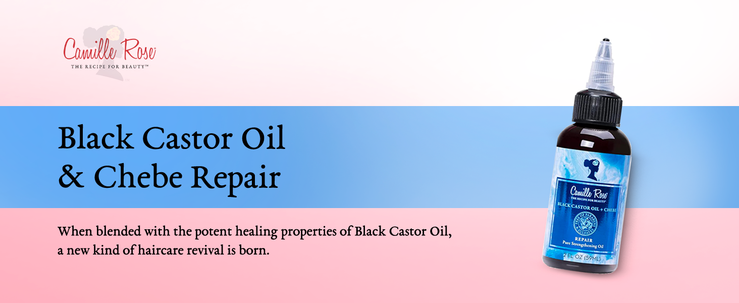 Camille Rose I Black Castor Oil & Chebe Repair