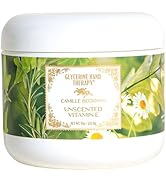 Camille Beckman Glycerine Hand Therapy Cream, Vitamin E Unscented, 8 Ounce