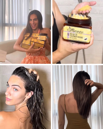 savannah hair therapy hair conditioner shampoo shea butter hair oil hair serum