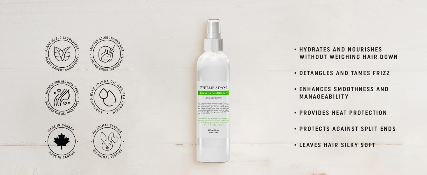 Apple Cider Vinegar Leave in Conditioner benefits