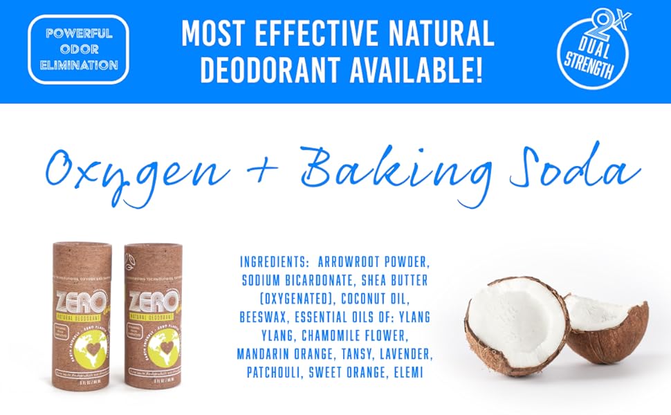 most effective zero waste natural deodorant available