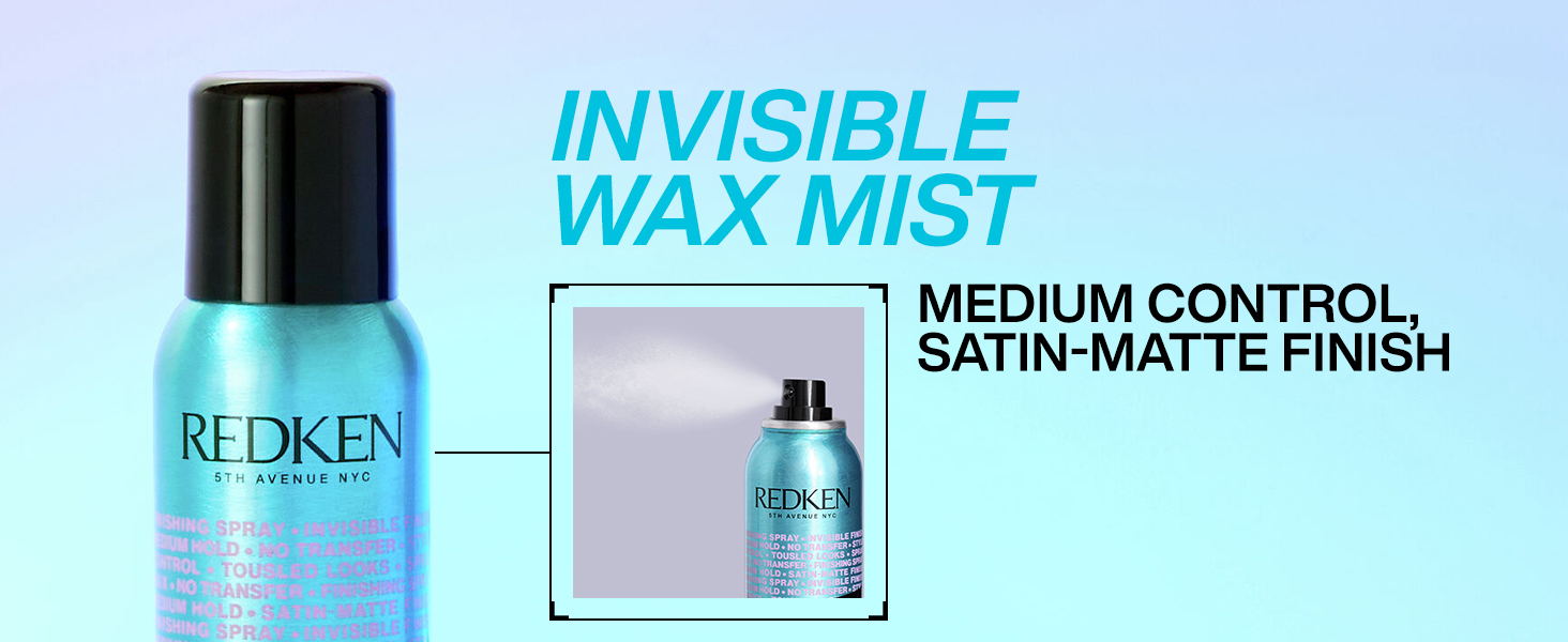 redken spray wax, spray texture wax, styling wax mist