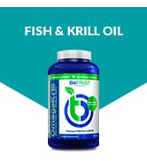 BioTrust OmegaKrill EPA & DHA Omega 3 Supplement, Fish and Krill Oil to Provide joint support & more