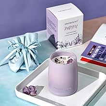 Purify-Lavender & Vanilla aesthetic candle