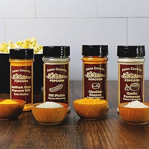 Amish Country Popcorn Toppings seasoning flavors