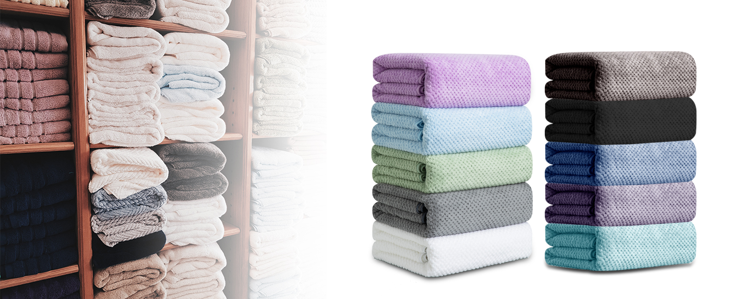 bathroom towel set