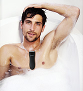 MENHOOD Balls Trimmer for Men Grooming Trimmer 1.0 Groin Trimmer for Men with Skin-Friendly Ceram...