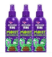 Aussie Kids Moist Detangler Spray, Sulfate & Paraben Free, Moisturizing & Tangle-Free Hair Care f...