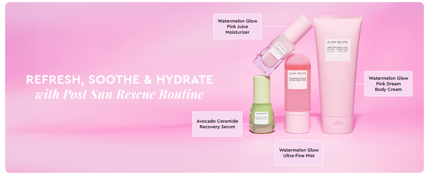 watermelon glow pink dream body cream