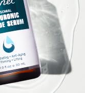 Ebanel Hyaluronic Acid Serum for Face with Peptides, Deep Hydrating Anti Aging Serum, Visibly Plu...