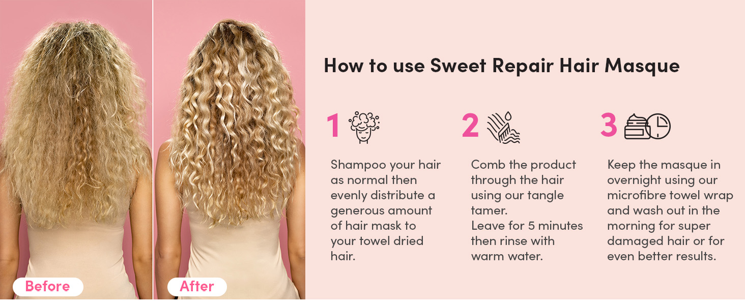 Sweet Repair Hair Masque Ingredients