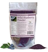 Wild Blueberry Powder-100% Whole Wild Berry; 6oz, No Added Sugar, Grown in North America, Not an ...