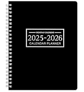 Monthly Planner 2025-2026, 2025 Calendar 24 Months Planner, January 2025 - December 2026, 8.5